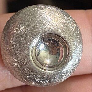 Ring Size 8 Sterling Silver 925 Women Modern Design